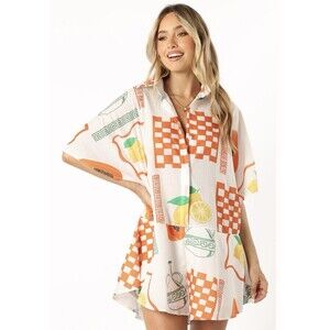 Petal & Pup Multicolor Geometric Jumpsuit